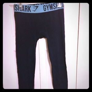 Gym Shark size M navy blue Fit leggings